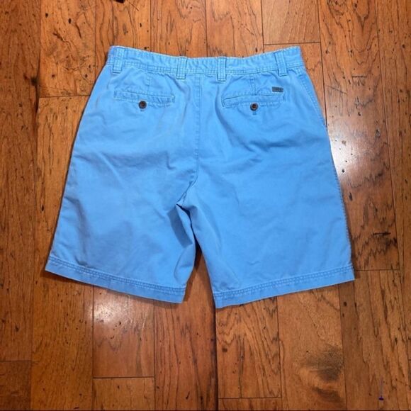 Izod Saltwater Washed Classics Light Blue Shorts, Size 36 - Picture 3 of 3